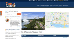 Desktop Screenshot of niagarafallstours.net